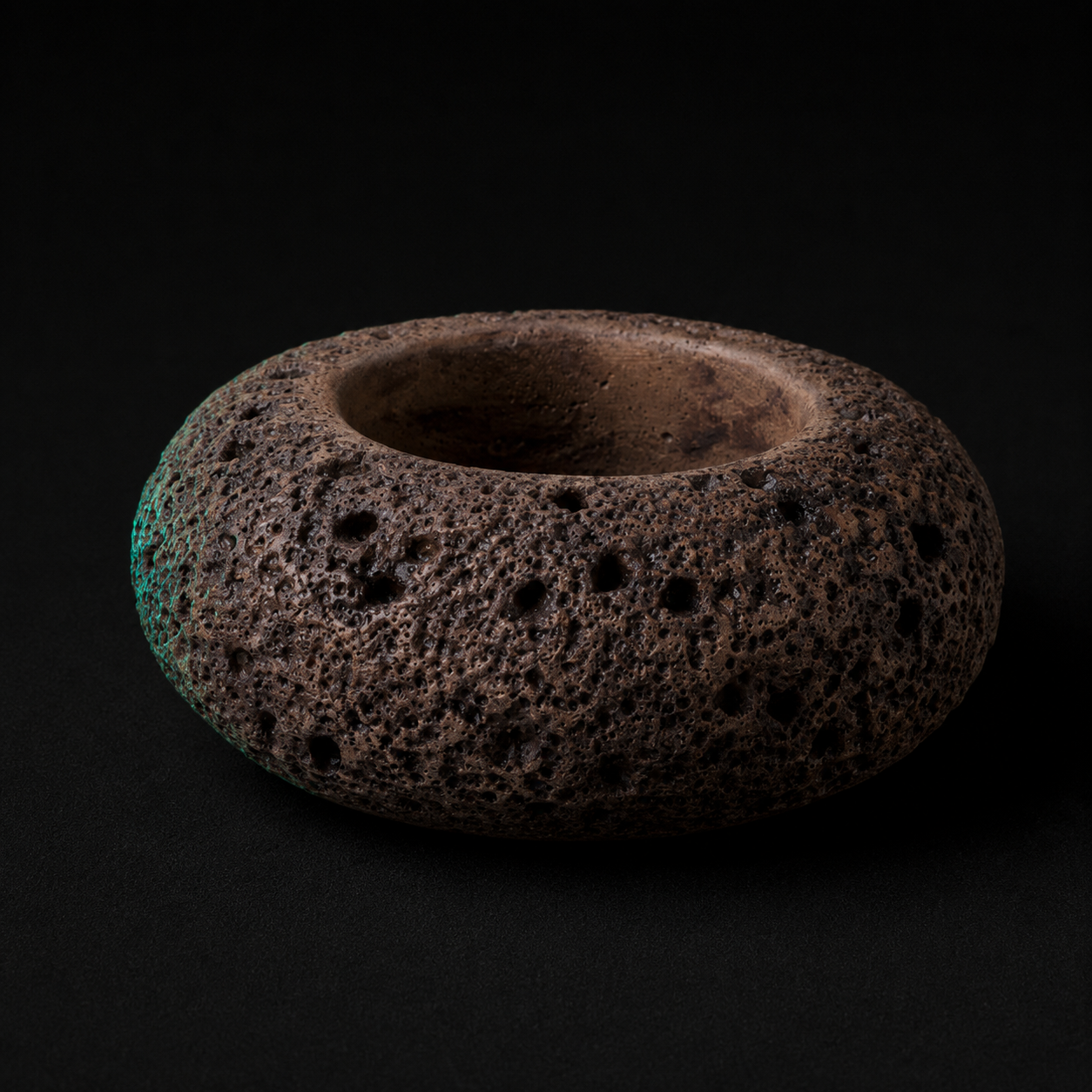Terrain Log Bowl | Naturalistic Food & Water Dish for Lizards, Geckos & Snakes