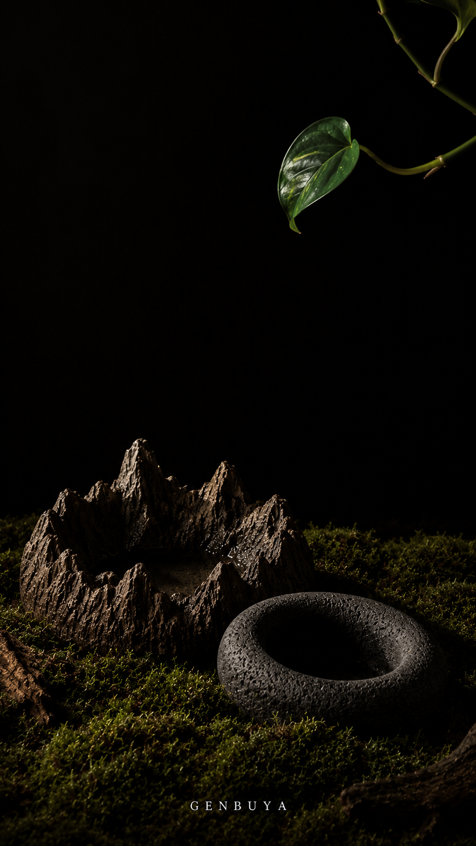 Terrain Log Bowl | Naturalistic Food & Water Dish for Lizards, Geckos & Snakes