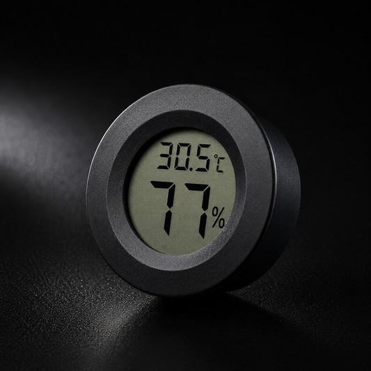 Digital Reptile Thermometer & Hygrometer | LCD Temperature & Humidity Monitor