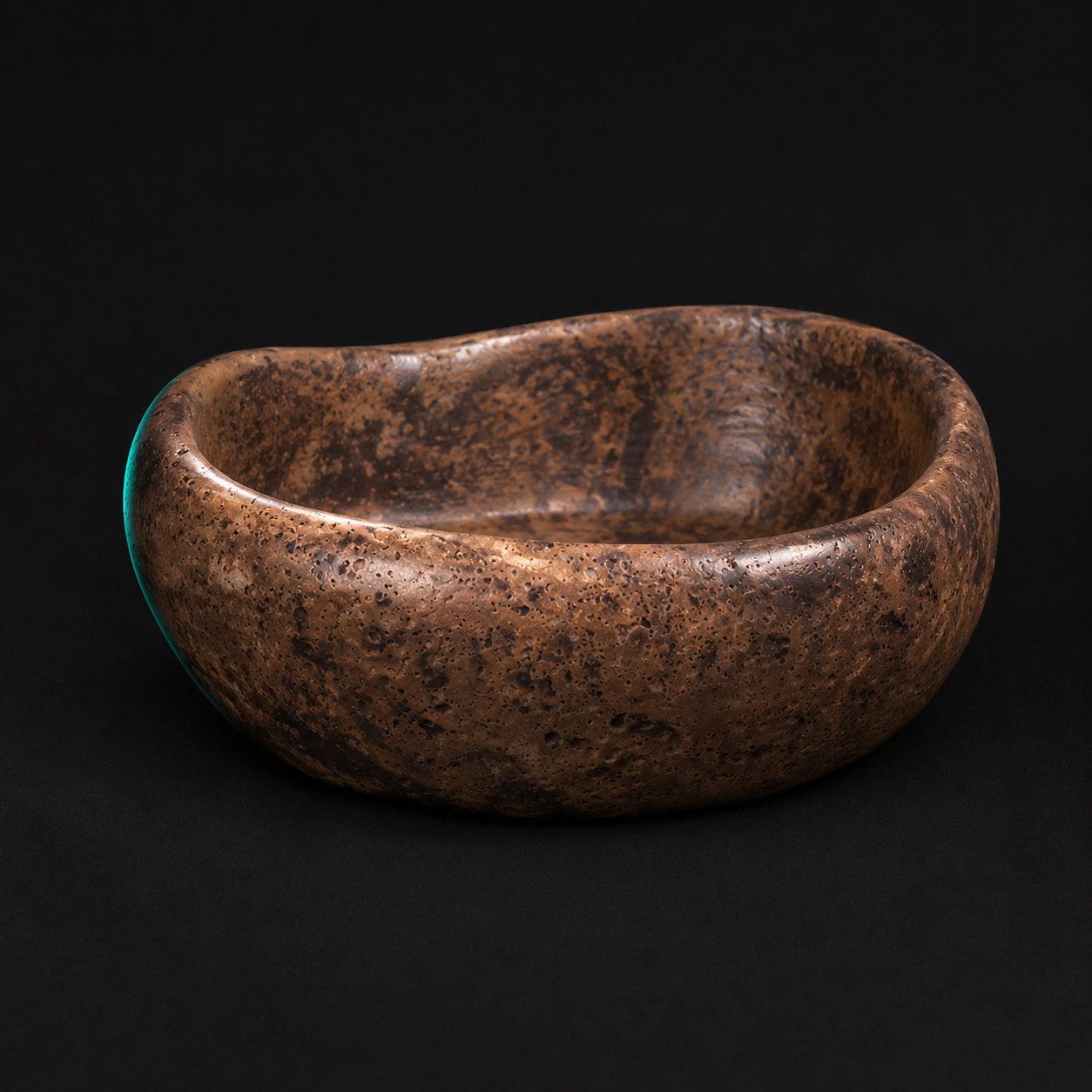 Terrain Log Bowl | Naturalistic Food & Water Dish for Lizards, Geckos & Snakes
