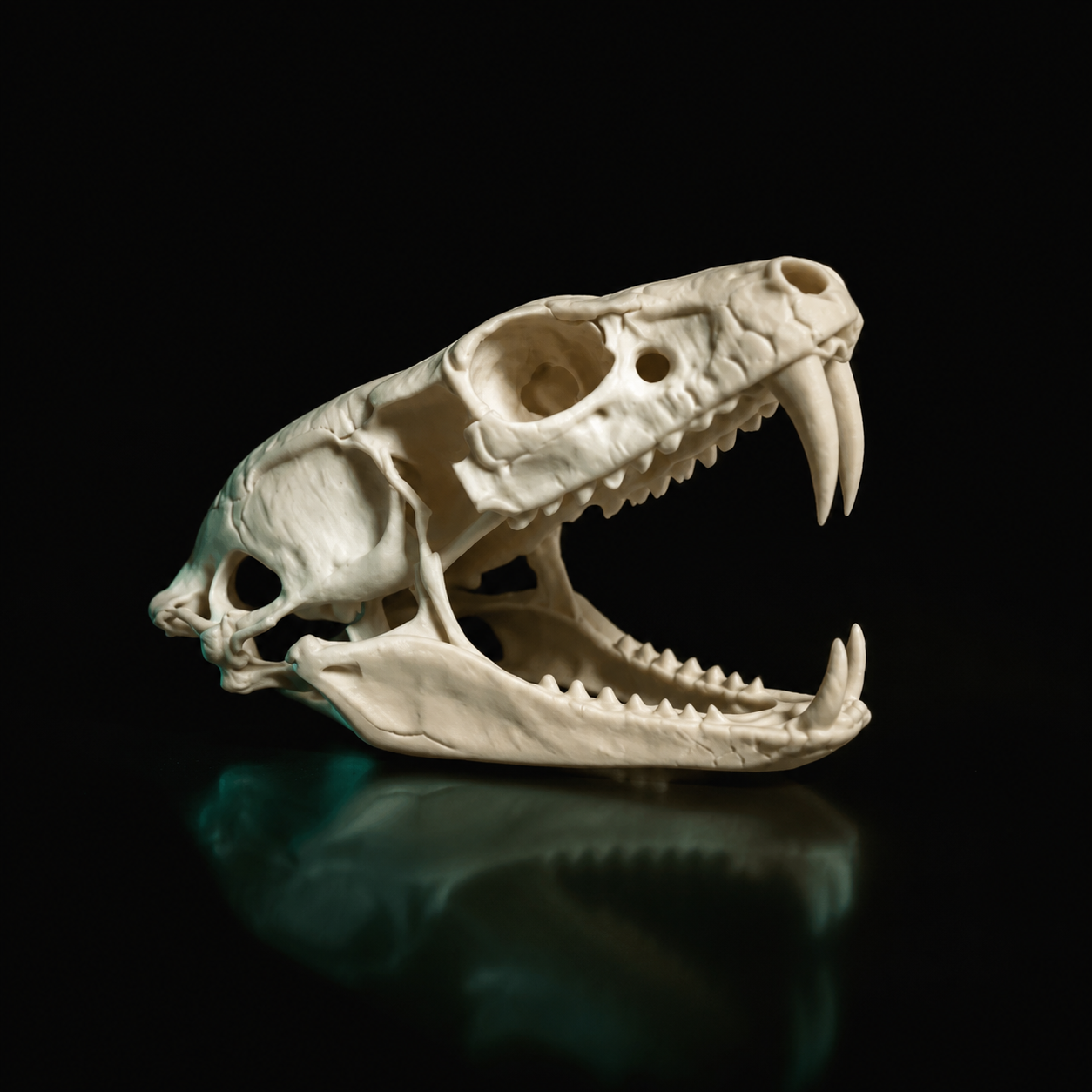 Reptile Skull Hide | 3D Printed Shelter for Snakes and Small Reptiles