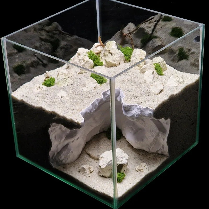 Reptile/Fish Tank Landscaping - Caves,Cliffs,Large Elevation & Natural Simulation