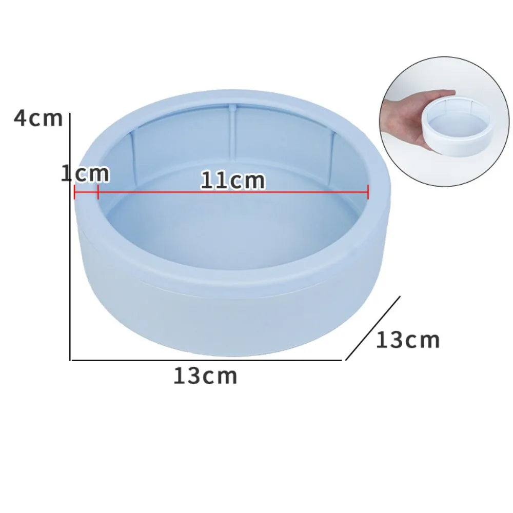 Portable Escape-Proof Reptile Food Dish Non-Tip Multi-purpose Worm Water Dish Compact Mealworm Feeder Cups Lizards Compact
