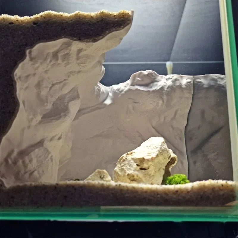 Reptile/Fish Tank Landscaping - Caves,Cliffs,Large Elevation & Natural Simulation