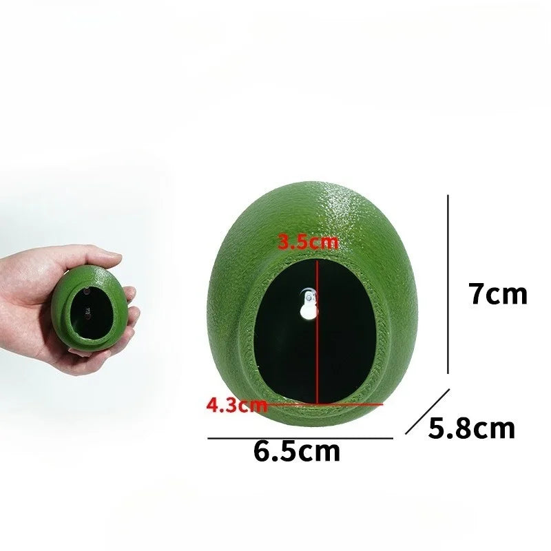 Reptile Hideouts Egg Cave with Suction Cups for Gecko Tree Frog Tarantula Spider Climbing Habitat Terrarium Décor