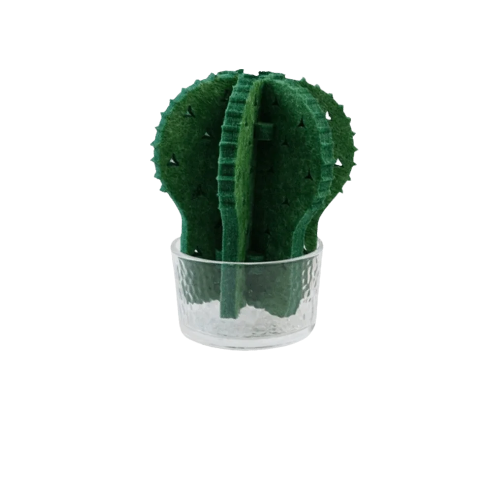 Cactus Shaped Reptile Humidifier Physical Humidification Moisturizing Terrarium Humidifier Decorative Reptile Humidifying System