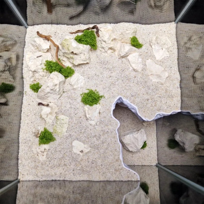 Reptile/Fish Tank Landscaping - Caves,Cliffs,Large Elevation & Natural Simulation