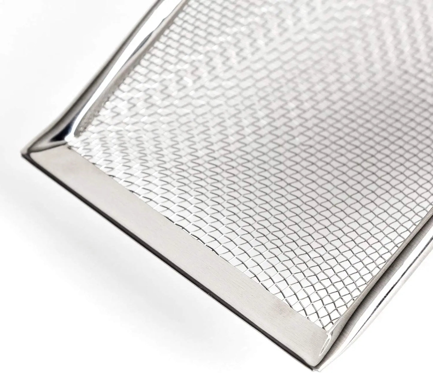Stainless Steel Reptile Sand Scoop - Fine Mesh for Terrarium Cleaning, Long-Lasting Litter Cleaner
