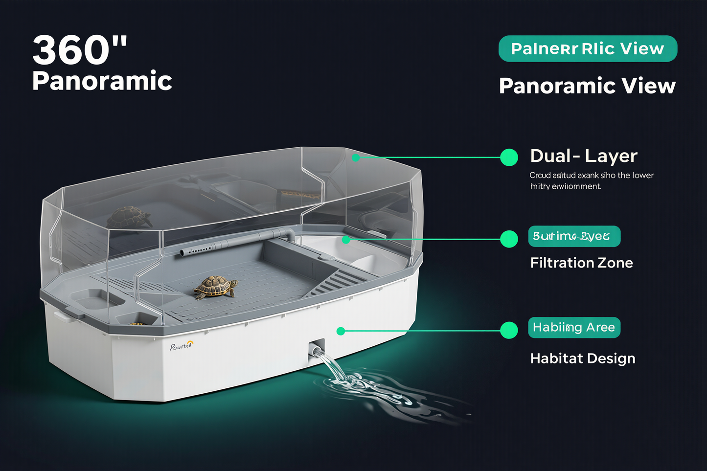The Aquatic Sanctuary — Turtle Habitat Kit